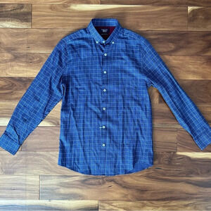 Original Penguin Heritage Slim Fit Blue Button-Down Dress Shirt size 15 32/33